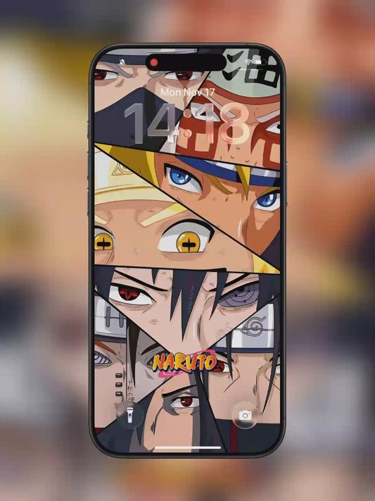 Naruto-Where the Leaf Village Flies | Aesthetic 4K Wallpaper for iPhone